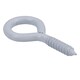 image 3 of Screw Eye Hooks Fasteners Picture Curtain Hanger 8mm Hook 30mm Length 14pc