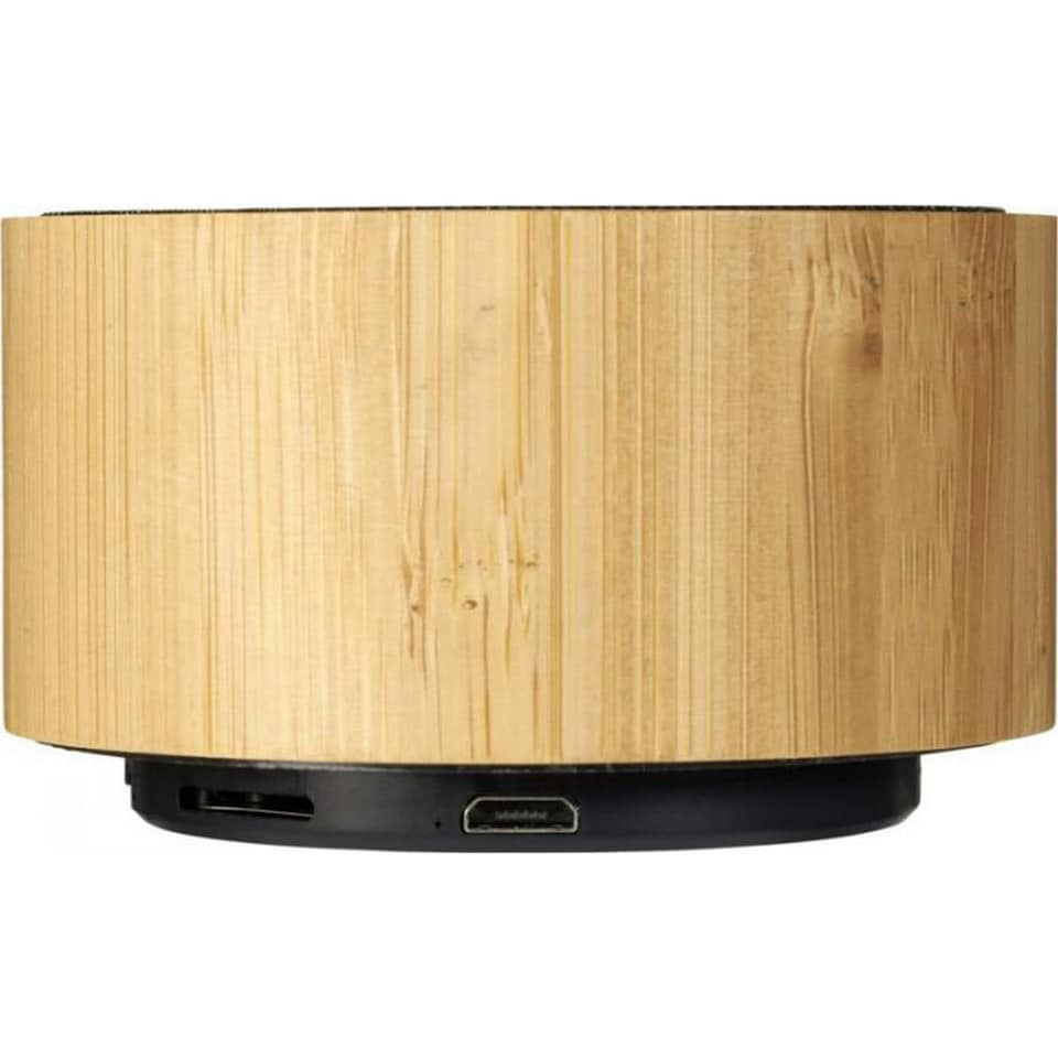 image 1 of Avenue Cosmos Bamboo Bluetooth Speaker - Wood/Solid Black - One Size