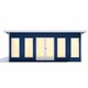 image 1 of Cali 20 x 12 Feet Pent and Storage Garden Office - OSB/MDF - L456 x W616.7 x H246.1 cm Brown
