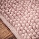 image 2 of Bianca Aspen Bobble Bath Mat | Pink | 50x80cm