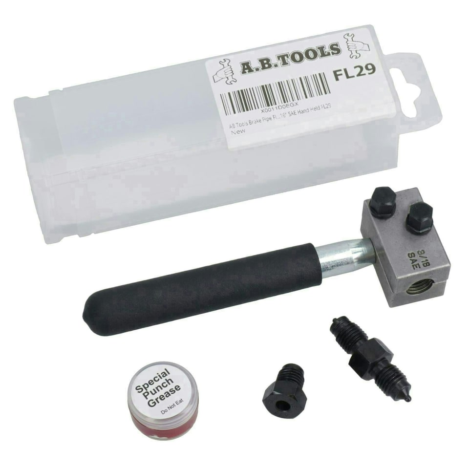 image 1 of Brake Pipe Flaring Tool Professional In-situ 3/16" SAE Hand Held FL29