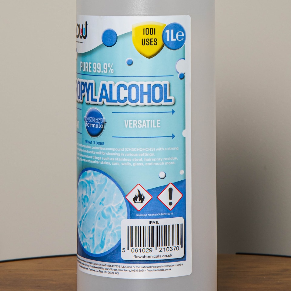 image 1 of 1 Litre 99% Isopropyl Alcohol Cleaning Solution