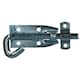 image 1 of 4" Galvanised Padbolt Gates Garages Shed Doors Latch Lock Screws Padlock Silver