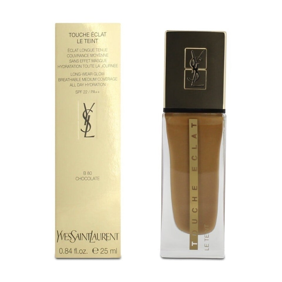 image 1 of Yves Saint Laurent Touche Eclat Le Teint Foundation B 80 Chocolate Brown N/A | B 80 Chocolate Brown