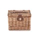 image 3 of Wicker Light Steamed Small Chest Hamper Brown | Brown | One Size