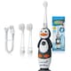 image 3 of Brush Baby WildOnes™ Penguin Kids Electric Rechargeable Toothbrush & Applemint Toothpaste