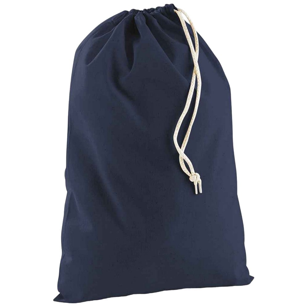 Westford Mill Stuff Drawstring Bag in Navy | Size: Large