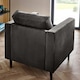 image 2 of Furniturebox Jolene Dark Grey Velvet Armchair
