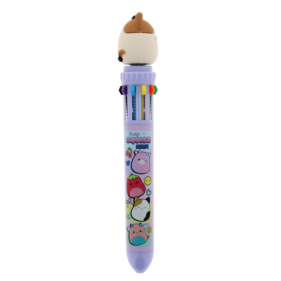 image 1 of Squishmallows Multi Colour Pens - Set of 2