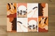 image 2 of Paper cut male & female, abstract & floral collages, landscape scenes (Placemat & Coaster Set)