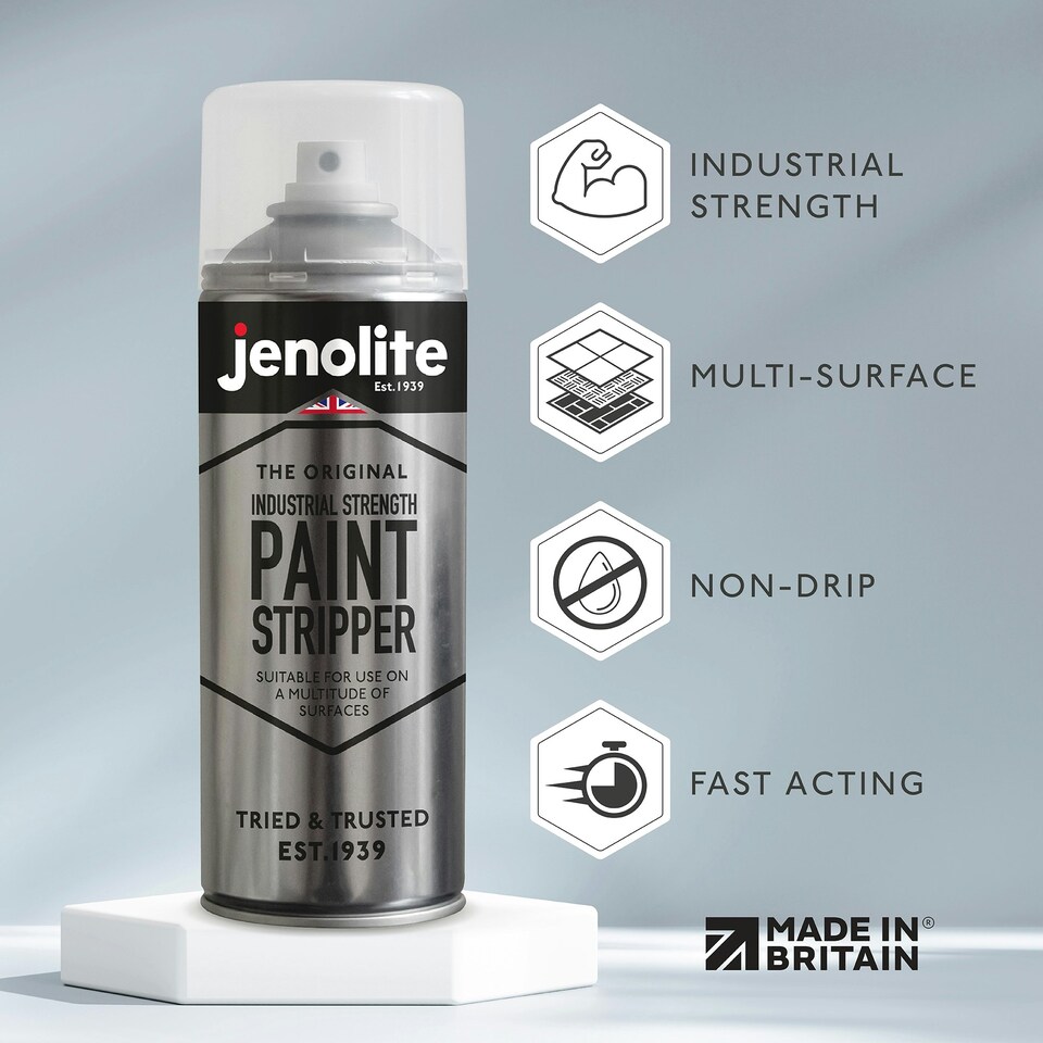 image 1 of Jenolite Industrial Strength Paint Stripper Spray - 400ml