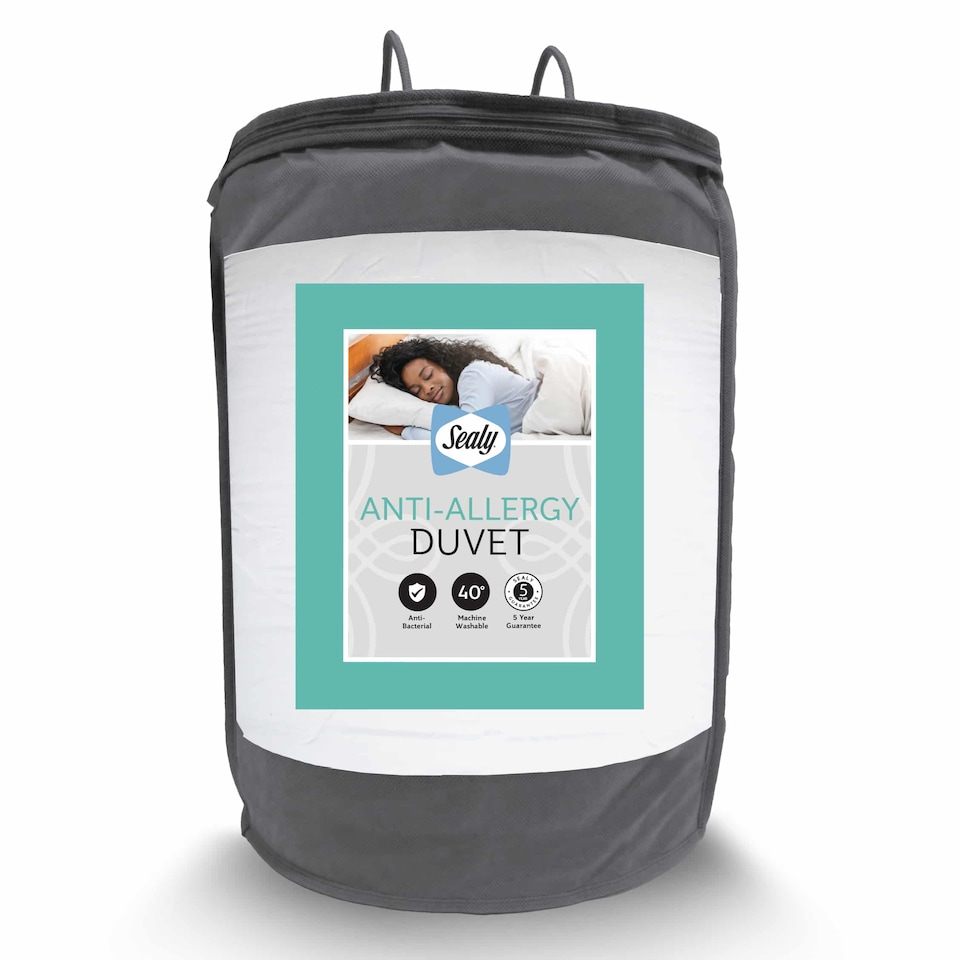 image 1 of Sealy Anti-Allergy Duvet 10.5 tog | White | King
