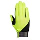 image 1 of Hy Unisex Adult Riding Gloves - Reflective Yellow - M Green | M