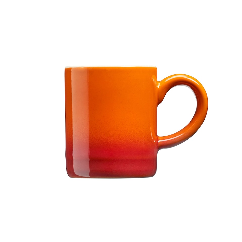 image 1 of Cooks Professional 4pc Espresso Cup Set - Stoneware Mini Mugs - 100ml | Orange | Orange
