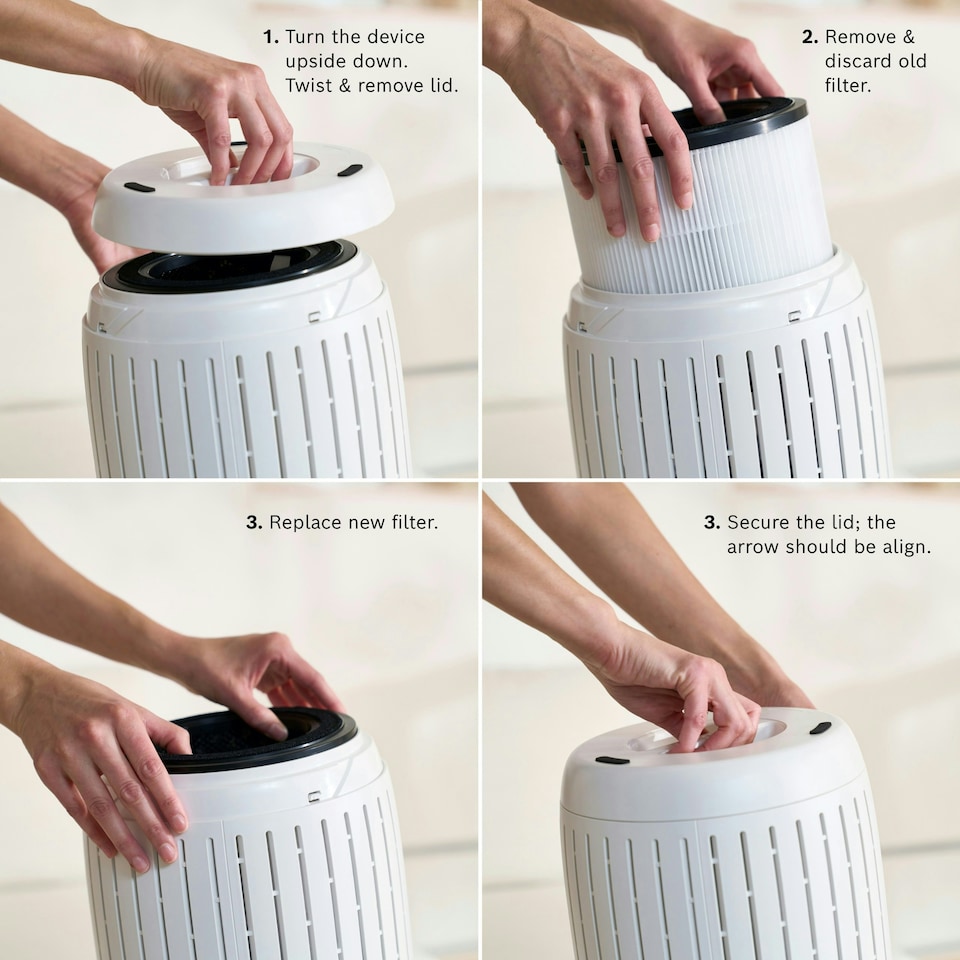 image 1 of Bosch Replacement Filter for Air Purifier Air 2000