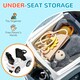 image 6 of AIYAPLAY Bentley Bentayga Licensed Baby Push Car w/ Under Seat Storage - White