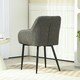 image 6 of HOMCOM Accent Chair w/ Foot Pads and Chenille Fabric Arm Chair, Cream White