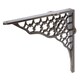 image 1 of Hammer & Tongs Honeycomb Iron Shelf Bracket - D205mm - Raw