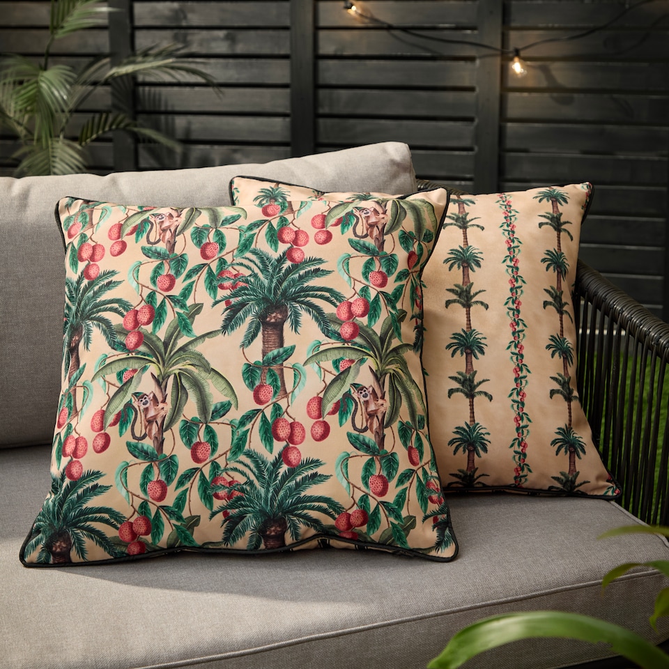 image 1 of Wylder Monkey Palm Outdoor Cushion