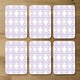 image 4 of Purple brilliant boho (Coaster)