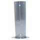 image 5 of Arris Rail Bracket Fence Post Support Galvanised 300mm Panel Repair 25PK