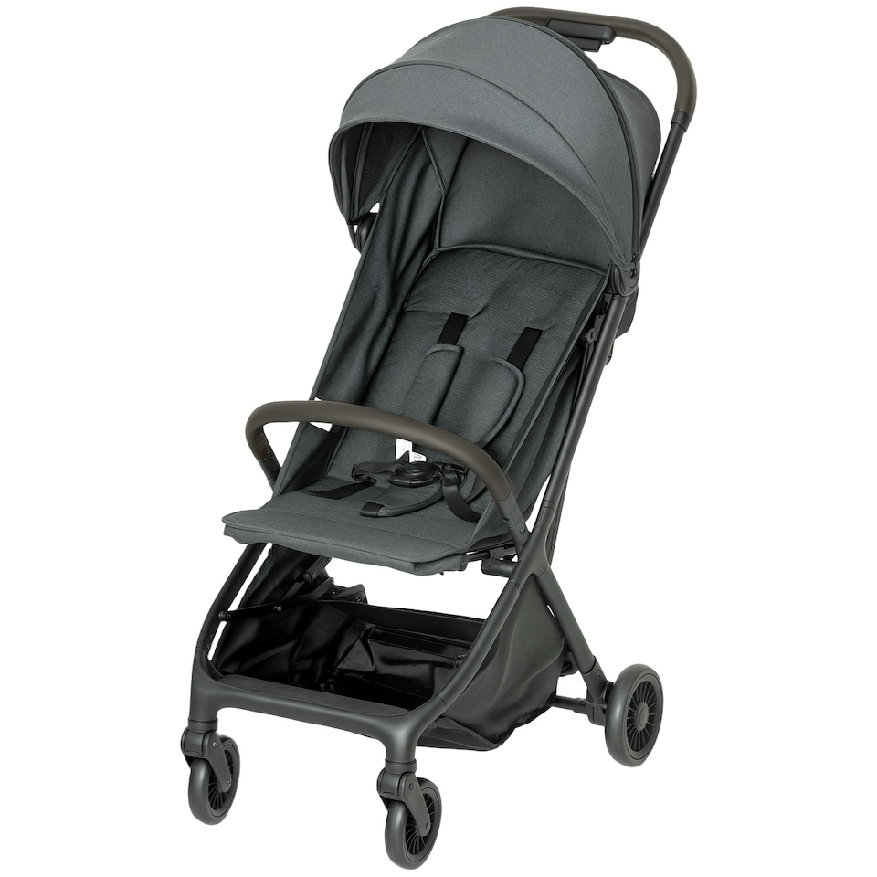 image 1 of AIYAPLAY Baby Stroller with Adjustable Seat, Travel Pushchair, Dark Grey Grey | Dark Grey