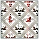 image 3 of Egyptian hieroglyphs in red & black (Picture Frame) Brown | L