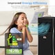 image 4 of HOMCOM Portable Air Conditioner 8000 BTU, 4-in-1 Cooling, Fan, Dehumidifier Sleep Mode, Mobile Air Conditioning Unit with Remote Control, 24H Timer, Window Mount Kit for Rooms