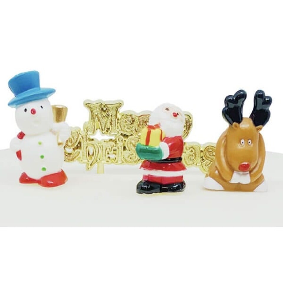 image 1 of Anniversary House Fun Christmas Character Cake Decorating Kit