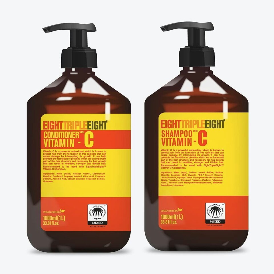 image 1 of Triple Eight Vitamin C Shampoo & Conditioner 1 Litre