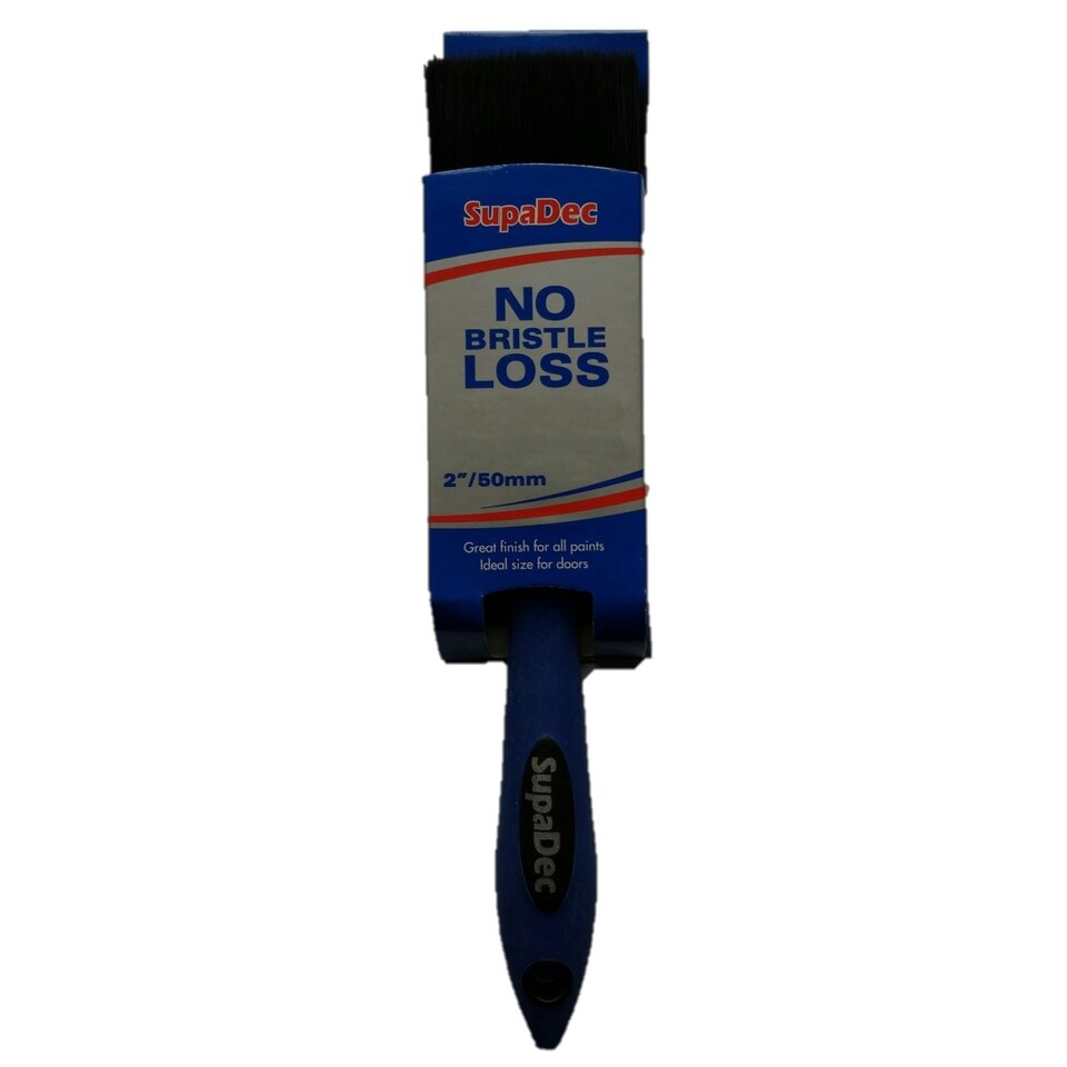 image 1 of SupaDec Flat Paint Brush - Navy - 38mm