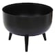 image 1 of Interiors by Premier Elegant Design Black Planter, Durable Construction Of Garden Pot, Portable Lightweight Outdoor Garden Pot Black