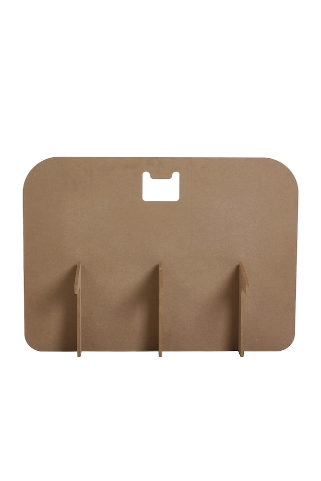 image 1 of Living and Home Safe & Secure Wooden Pet Barrier, Durable MDF Freestanding Gate for Dogs & Cats Brown | Brown
