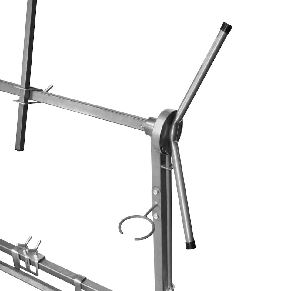 image 1 of T-Mech Rotary Paint Panel Stand Silver