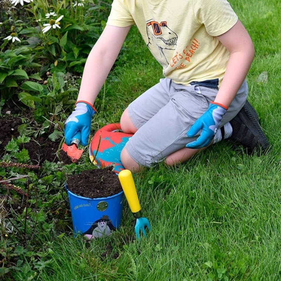 image 1 of National Trust Childrens Trowel and Fork Set by Burgon & Ball
