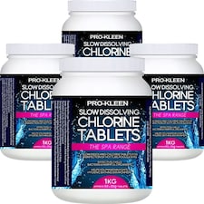 (4KG) Stabilised Slow Dissolving Chlorine 20g Tablets