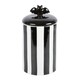 image 2 of Something Different Striped Bat Jar - Black/White - One Size