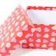 image 3 of Red with Sweet Phrases Love Hearts Valentine's Square Gift Box 16cm