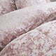 image 3 of Crushed Velvet Duvet Cover Set | Pink | Blush Pink