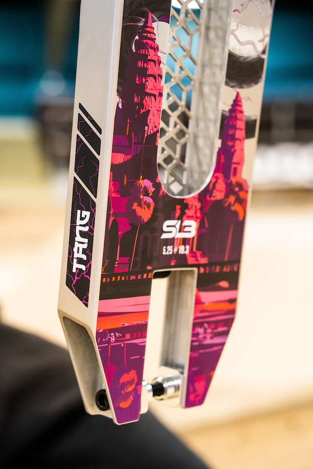 image 1 of CORE SL3 Forged Scooter Deck 5.25" X 19.3" - Brandon Tang Signature