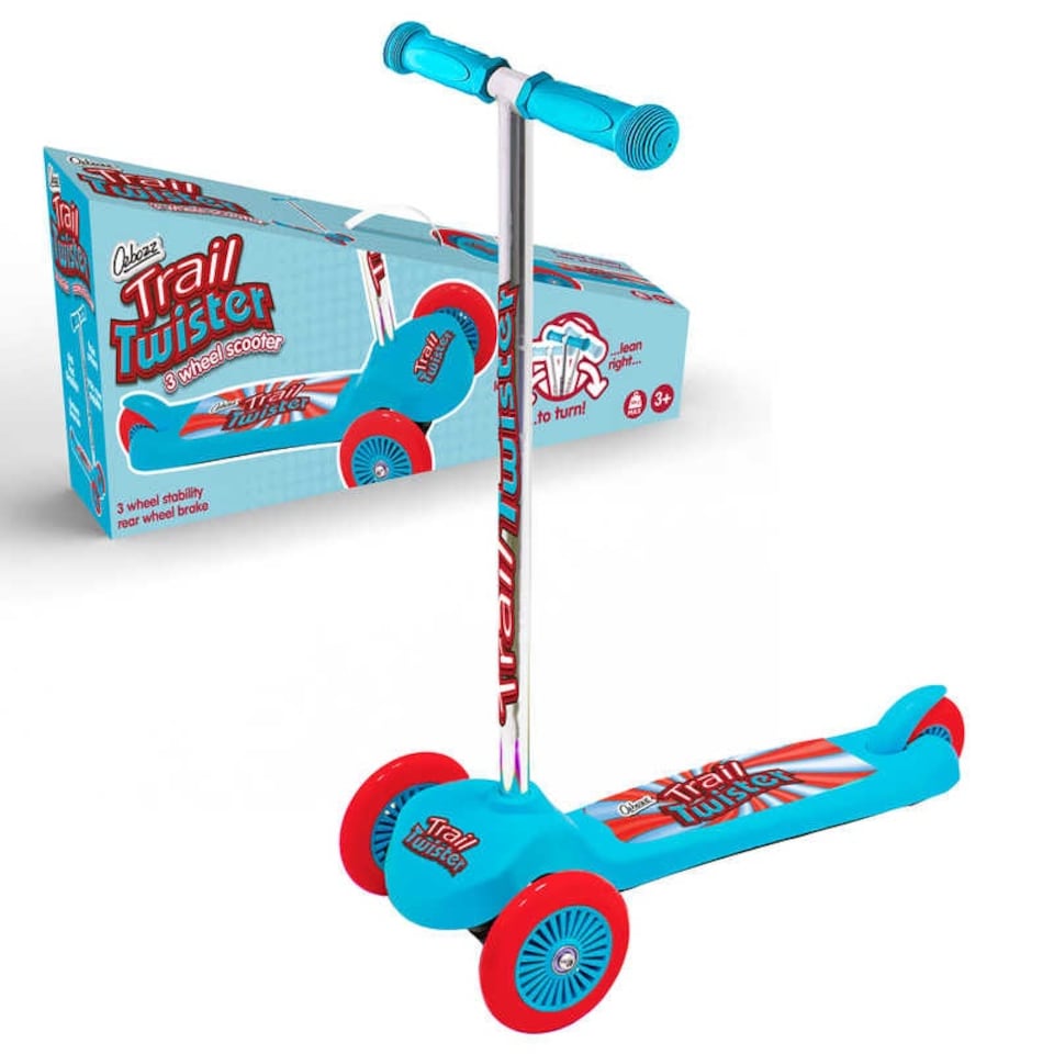 image 1 of Trail Twist Scooter Blue