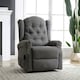 image 1 of Crawley Electric Lift-Assist Riser Recliner - Dark Grey