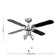 image 6 of ValueLights Scimitar 42 Inch Ceiling Fan with Spotlights