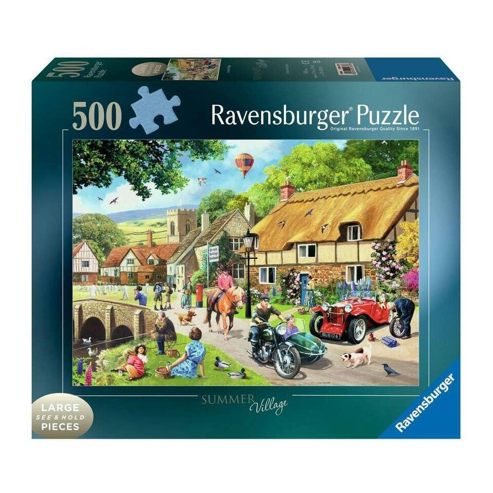 image 1 of Summer Village 500pc Large Format - Ravensburger - 542 12001275