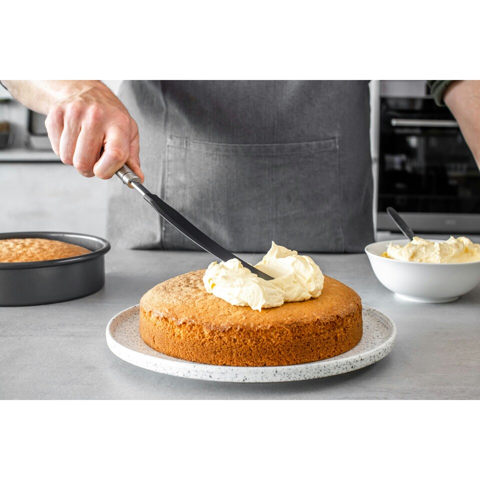 image 1 of KitchenCraft Spatula Silver Plastic Nylon