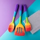 image 4 of Taylor's Eye Witness Rainbow Silicone Spatula