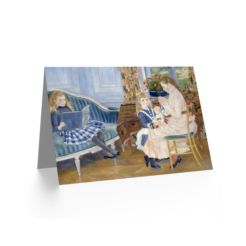image 1 of Renoir Children's Afternoon At Wargemont Art Card
