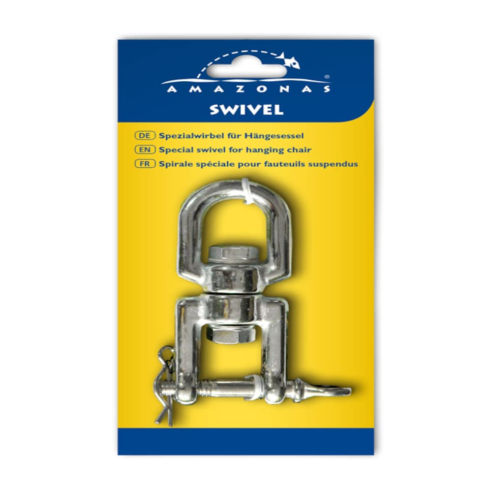image 1 of Swivel Power Hook for Hanging Chair | Silver