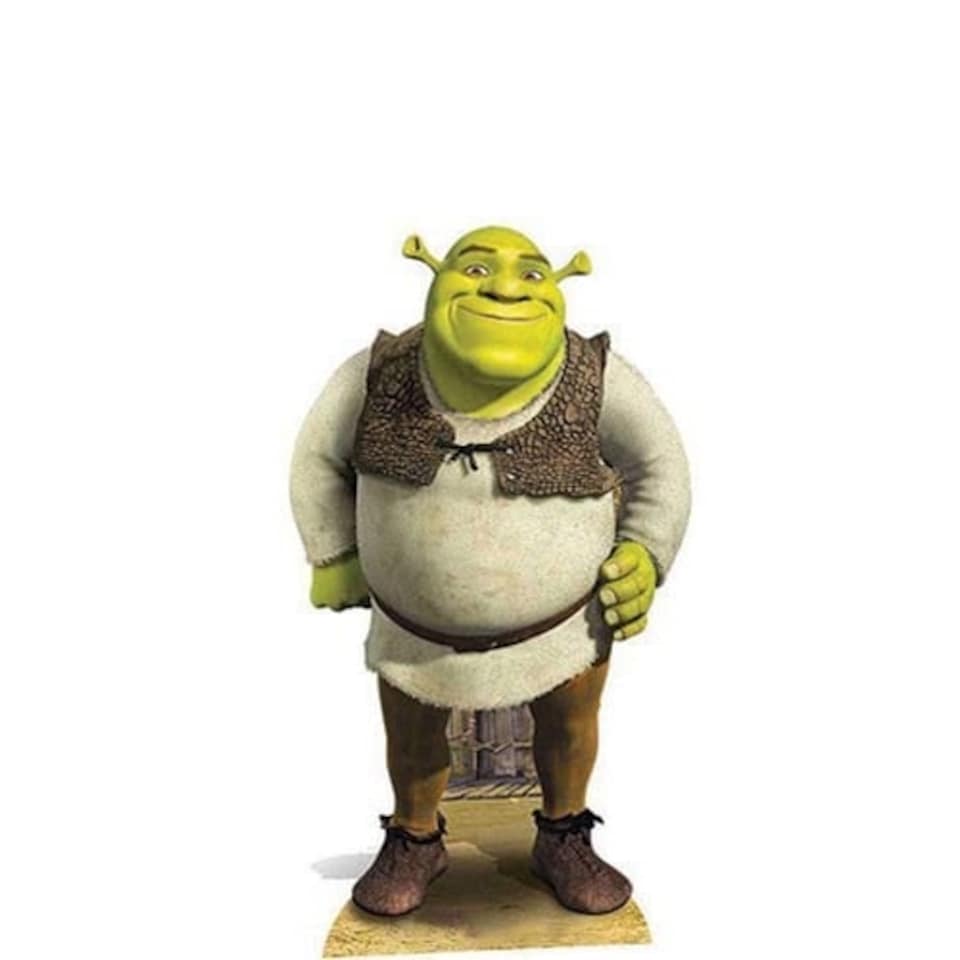 Shrek Mini Cardboard Cutout - 94cm