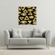 image 2 of Eyes & Pyramids (Canvas Print) 114 x 114 x 4cm